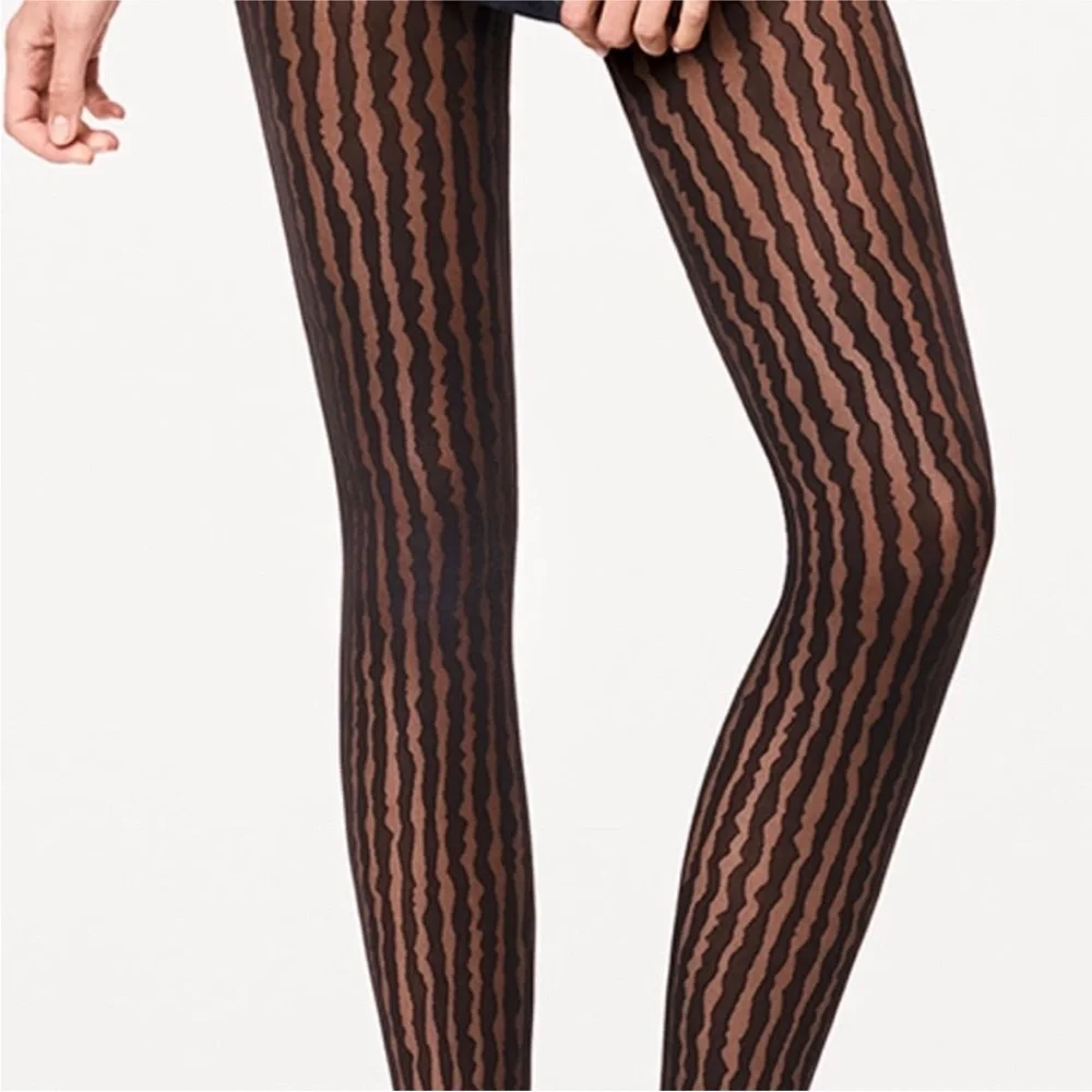 Wolford City Safari Tights Black XS NWT